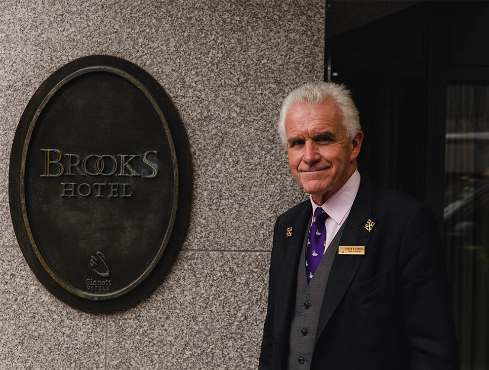 Conor O'Connell, Brooks Hotel