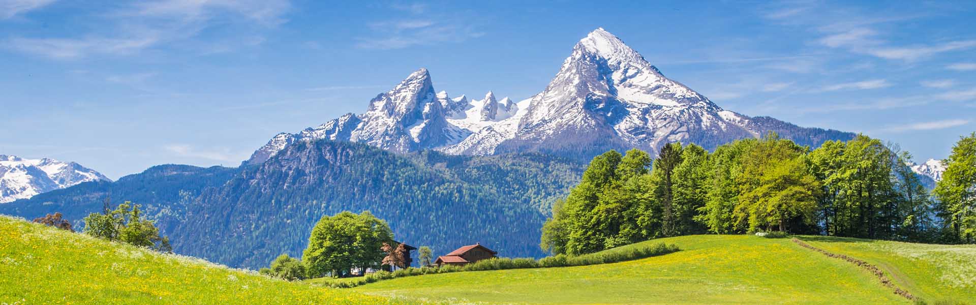 What happens when the snow melts in Switzerland?